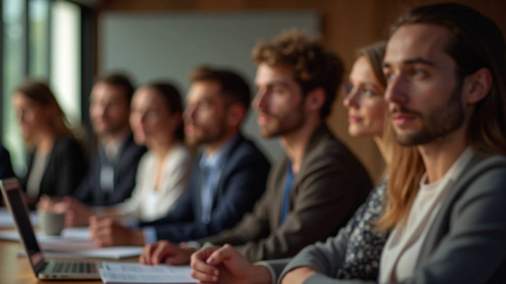 Professionisti in una sessione di formazione sulla comunicazione