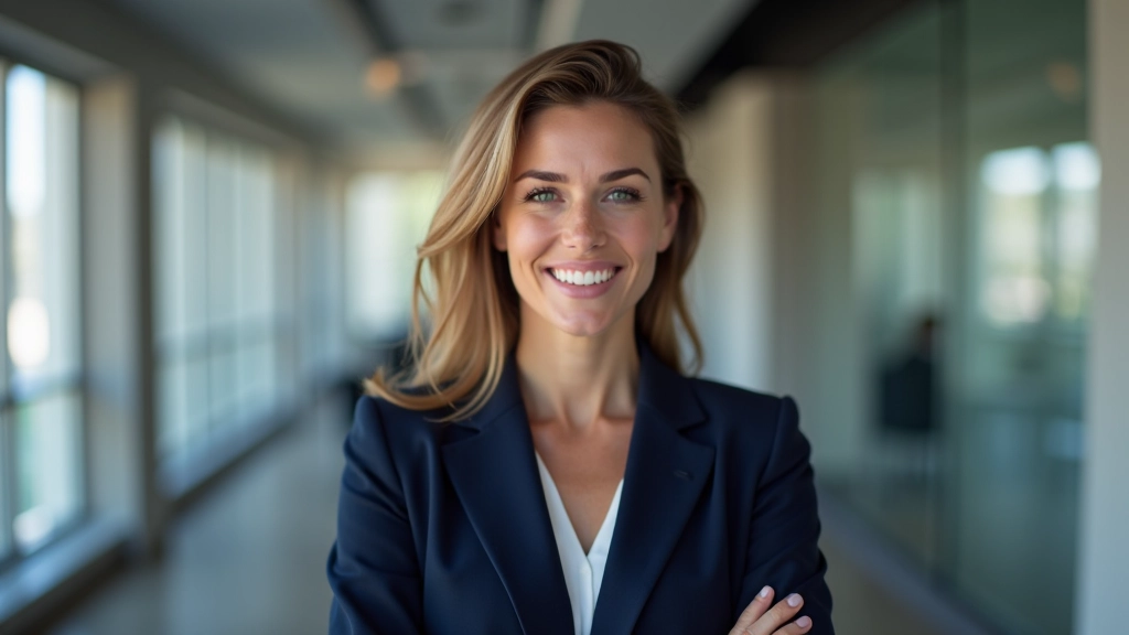 Persona in abito professionale che parla con fiducia in una riunione, postura sicura